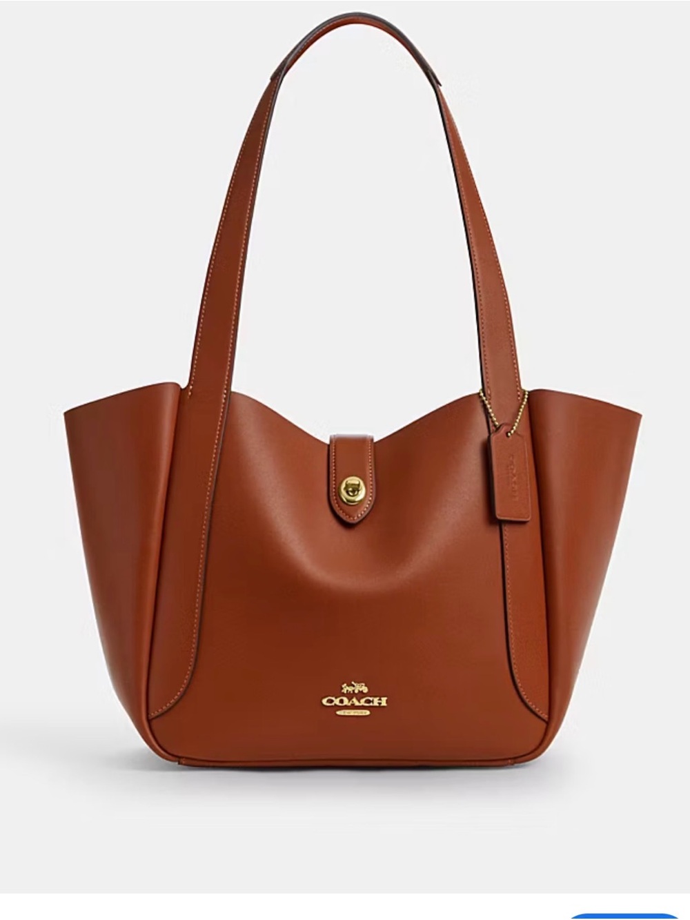 Coach Hadley Turnlock Tote bag - Picture 1 of 13